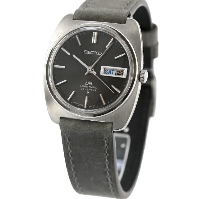 中古 セイコー SEIKO ロードマチック LM デイデイト 日付曜日 クッションケース 1971年1月製造 5606-7130 アナログ 腕時計 ブランド メンズ UW-SJ-LM-00003
