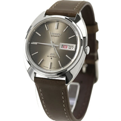 中古 セイコー SEIKO ロードマチック LM デイデイト 日付曜日 オーバルケース 1973年1月製造 5606-7151 アナログ 腕時計 ブランド メンズ UW-SJ-LM-00004