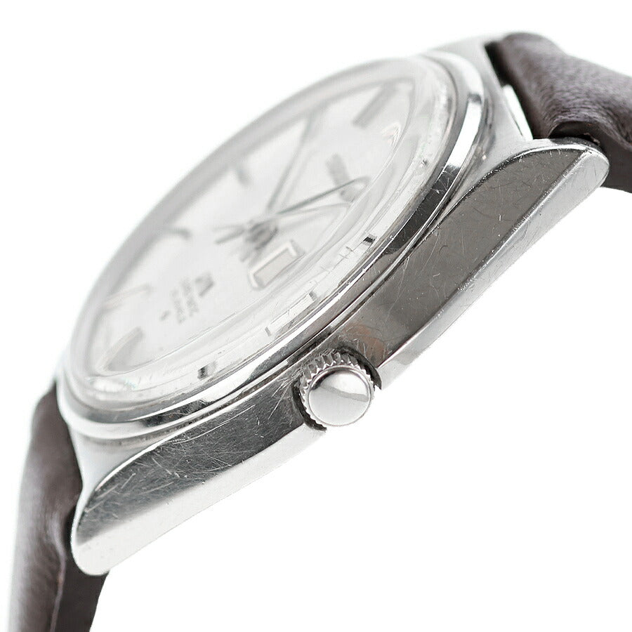 中古 訳アリ セイコー SEIKO ロードマチック LM Lord Matic 25石 1971年4月製 絹目ダイヤル カレンダー不良 5606-7010 アナログ 腕時計 UW-SJ-OT-00031