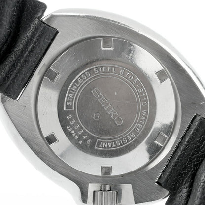 中古 セイコー SEIKO セカンドダイバー 後期型 植村ダイバー 2nd ビンテージ 6105-8110 アナログ 腕時計 ブランド メンズ ブラック 黒 UW-SJ-OT-00034