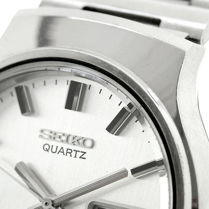 中古 セイコー SEIKO TYPE2 デイデイト タイプツー オールドクオーツ ビンテージ 7546-8070 アナログ 腕時計 ブランド メンズ シルバー UW-SJ-OT-00035