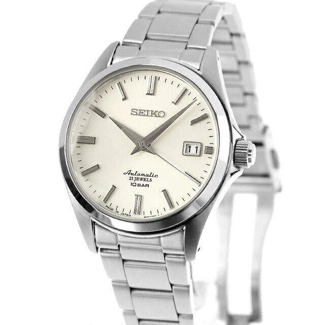 中古 美品 セイコー SEIKO メカニカル ネット流通限定モデル 4R35 自動巻き 機械式 SZSB011 アナログ 腕時計 ブランド メンズ シルバー UW-SJ-OT-00039
