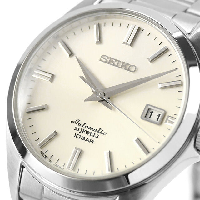 中古 美品 セイコー SEIKO メカニカル ネット流通限定モデル 4R35 自動巻き 機械式 SZSB011 アナログ 腕時計 ブランド メンズ シルバー UW-SJ-OT-00039