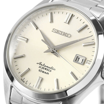 中古 美品 セイコー SEIKO メカニカル ネット流通限定モデル 4R35 自動巻き 機械式 SZSB011 アナログ 腕時計 ブランド メンズ シルバー UW-SJ-OT-00039