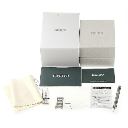 中古 美品 セイコー SEIKO メカニカル ネット流通限定モデル 4R35 自動巻き 機械式 SZSB011 アナログ 腕時計 ブランド メンズ シルバー UW-SJ-OT-00039