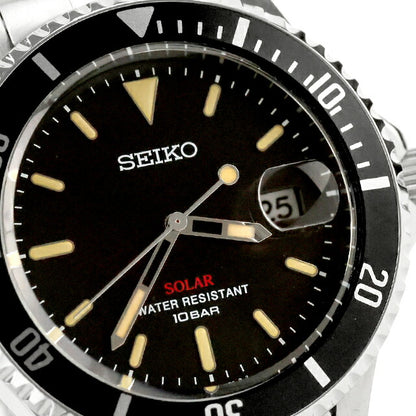 中古 美品 セイコー SEIKO 流通限定 ソーラーウォッチ ヴィンテージ風 流通限定 ショップ限定モデル SZEV012 アナログ 腕時計 メンズ UW-SJ-OT-00042
