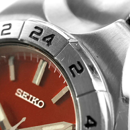 中古 希少モデル セイコー SEIKO SUS メカサス GMT 限定モデル 4S レッド 替えベルト付き 4S12-0020 アナログ 腕時計 ブランド メンズ UW-SJ-OT-00043