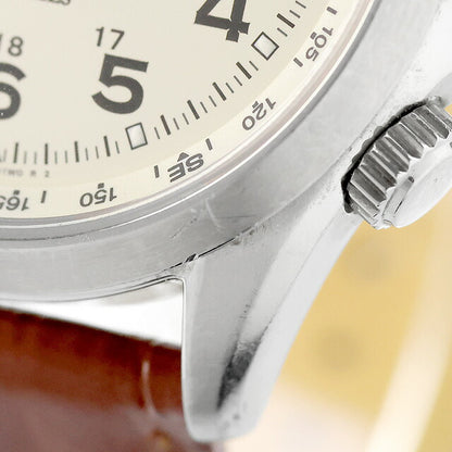 中古 セイコー SEIKO メカニカル 簡易方位計 内転式インナーベゼル SARG005 6R15-02N0 アナログ 腕時計 ブランド メンズ UW-SJ-OT-00045