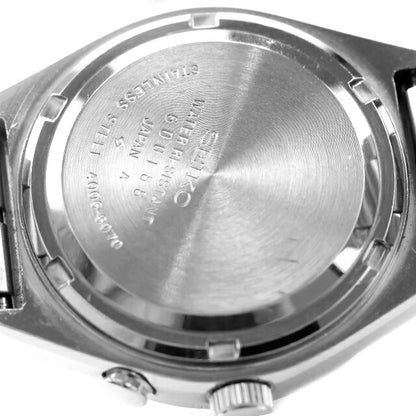 Used overhauled Seiko Bellmatic Alarm Day Date 4006 Estimated year made in 1977 4006-6070 Analog watch Brand Men&