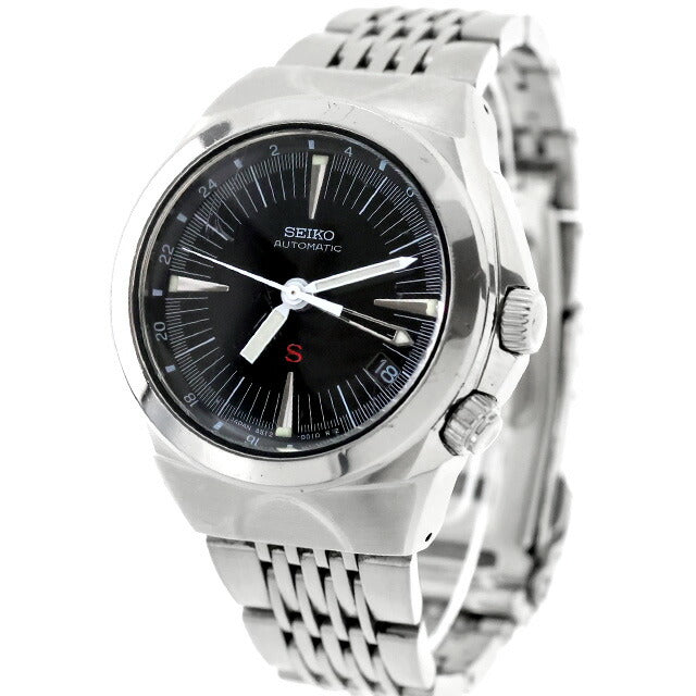 Used Overhauled Seiko SEIKO SUS Mechasus GMT 4S Discontinued Model 4S12-0010 Analog Watch Brand Men&