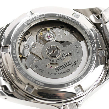 中古 メーカーOH済 セイコー SEIKO メカニカル 自動巻き SZSB014 4R35-03X0 シースルーバック 4R35-03X0 アナログ 腕時計 ブランド メンズ UW-SJ-OT-00051
