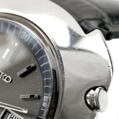 Used overhauled Seiko Bellmatic UFO Alarm Day Date 4006 Estimated year made in 1969 4006-6000 Analog wristwatch Brand Men&
