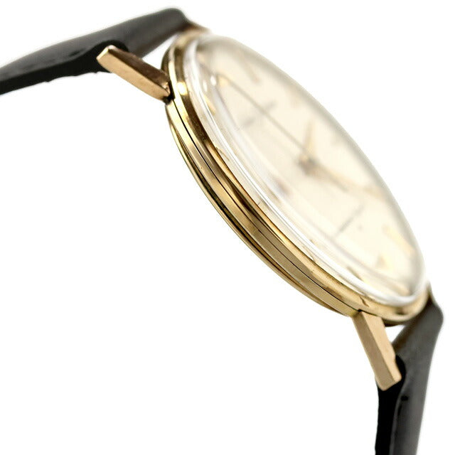 中古 セイコー SEIKO ゴールドフェザー 25石 手巻き 薄型 国産