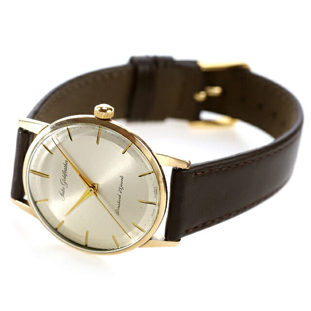中古 セイコー SEIKO セイコー ゴールドフェザー 15008E 手巻き 14KGF