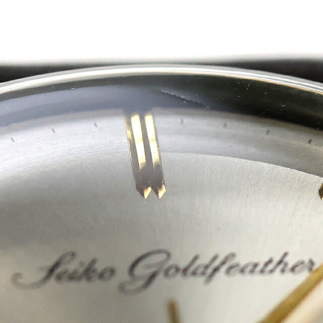 中古 セイコー SEIKO セイコー ゴールドフェザー 15008E 手巻き 14KGF 極薄 15008E アナログ 腕時計 ブランド メンズ UW-SJ-OT-00059