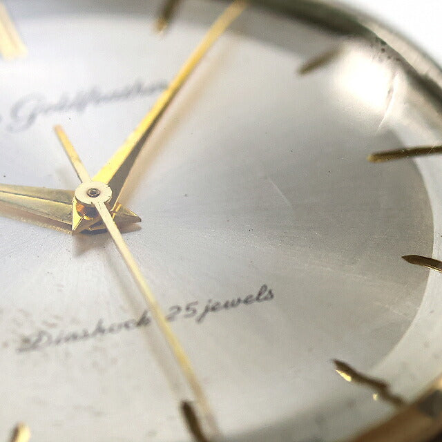 中古 セイコー SEIKO セイコー ゴールドフェザー 15008E 手巻き 14KGF
