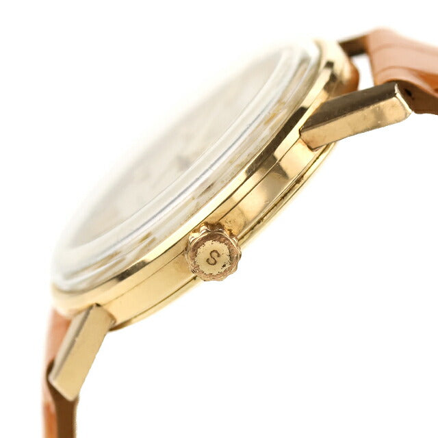 中古 セイコー SEIKO ロードマーベル 5740-1990 手巻き 1965年製 5740-1990 アナログ 腕時計 ブランド メンズ アイボリー イエローブラウン UW-SJ-OT-00064