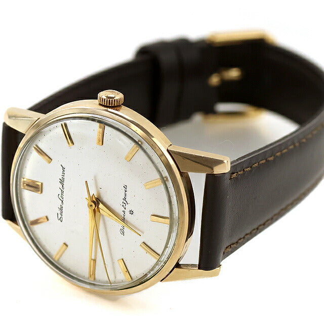 中古 OH済 セイコー SEIKO ロードマーベル 23石 SD文字盤 手巻き