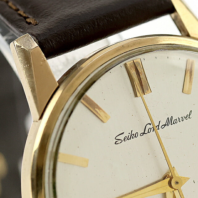 二手大修精工 SEIKO Road Marvel 23 颗宝石 SD 表盘手动上弦特殊表盘 1962 年制造复古 15023E 手表男式 UW-SJ-OT-00066