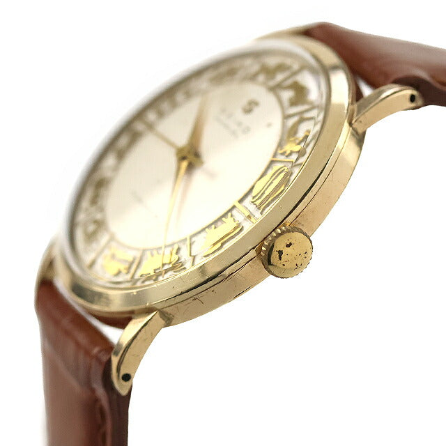 中古 OH済 レアモデル セイコー SEIKO マーベル 星座文字盤 