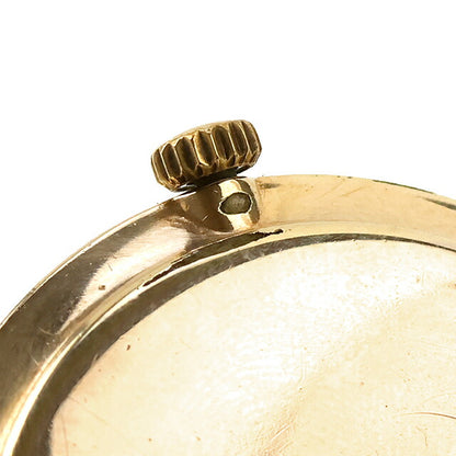 Used Overhauled Seiko SEIKO Gold Feather 25 Stone Gold Plated Thin Medium 3 Hand Manual Winding Analog Watch Brand Men&