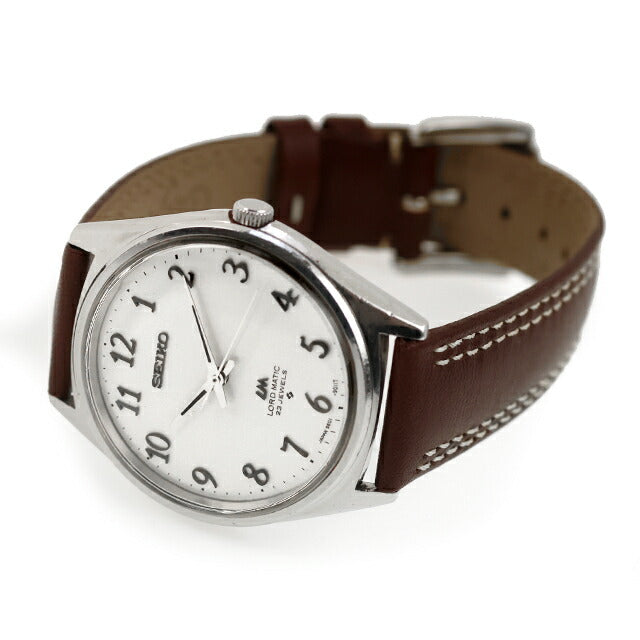 Used Overhauled SEIKO Roadmatic Non-Date All Numbers Full Arabic LM Silky Dial Made in 1971 Analog Watch Brand Men&