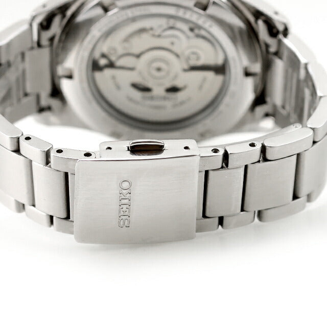 中古 セイコー SEIKO メカニカル ネット流通限定モデル 4R35 自動巻き 機械式 SZSB011 アナログ 腕時計 ブランド メンズ シルバー UW-SJ-OT-00077