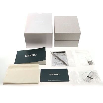 中古 セイコー SEIKO メカニカル ネット流通限定モデル 4R35 自動巻き 機械式 SZSB011 アナログ 腕時計 ブランド メンズ シルバー UW-SJ-OT-00078