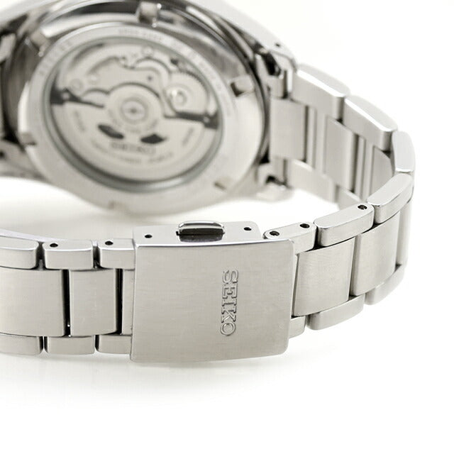 中古 セイコー SEIKO メカニカル ネット流通限定モデル 4R35 自動巻き 機械式 SZSB011 アナログ 腕時計 ブランド メンズ シルバー UW-SJ-OT-00078