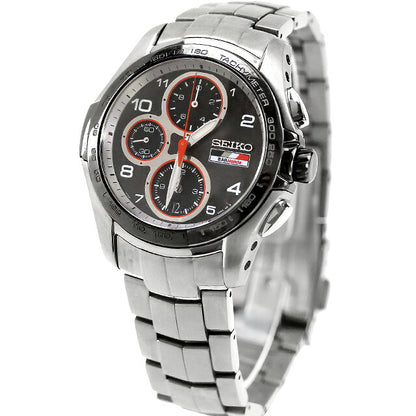 中古 セイコー SEIKO イグニッション BAR Honda コラボ 数量限定モデル 7T92-0GJ0 クロノグラフ カーボン調文字盤 7T92-0GJ0 アナログ 腕時計 メンズ UW-SJ-OT-00081