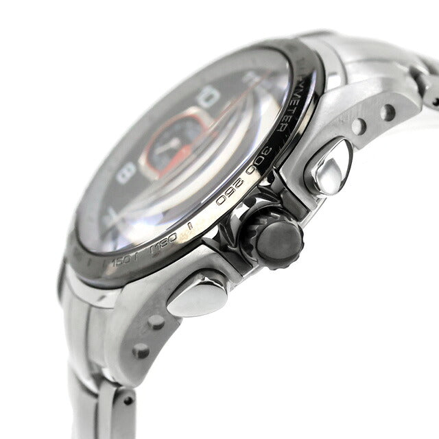 中古 セイコー SEIKO イグニッション BAR Honda コラボ 数量限定モデル 7T92-0GJ0 クロノグラフ カーボン調文字盤 7T92-0GJ0 アナログ 腕時計 メンズ UW-SJ-OT-00081