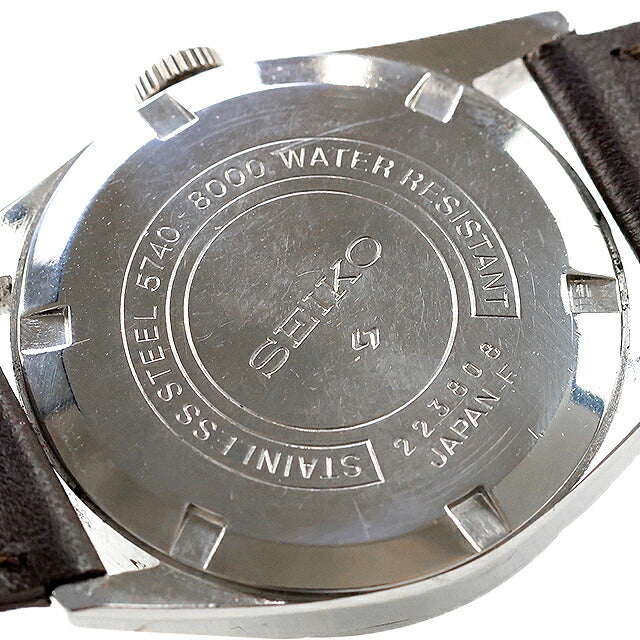 中古 OH済 セイコー SEIKO ロードマーベル 36000 ハイビート 5740-8000 パティーナダイヤル 1972年2月製 5740-8000 アナログ 腕時計 ブランド メンズ UW-SJ-OT-00084