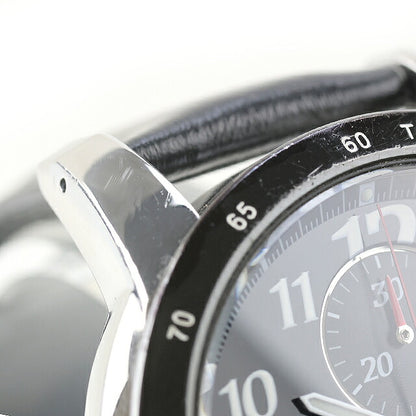 中古 セイコー SEIKO ブライツ フェニックス メカニカル クロノグラフ 6S28 ハイビート SAGH005 アナログ 腕時計 ブランド メンズ ブラック UW-SJ-OT-00085
