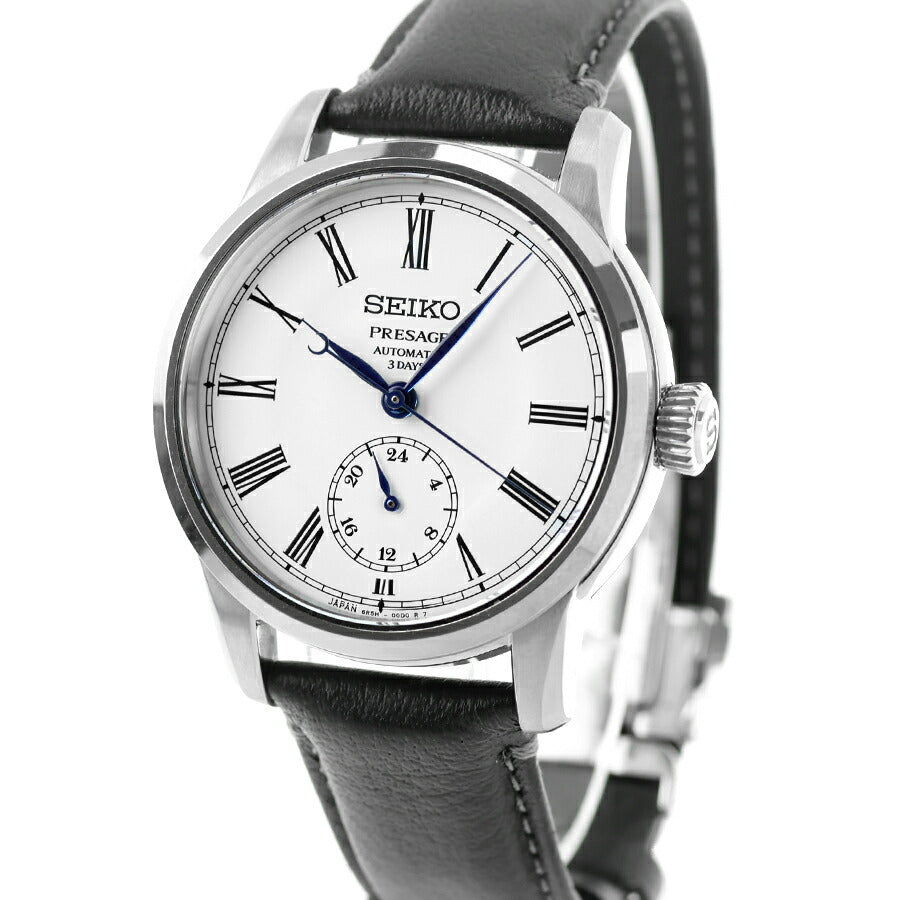 中古 セイコー SEIKO プレザージュ クラフツマンシップシリーズ 琺瑯ダイヤル スモセコ SART009 多針アナログ 腕時計 ブランド メンズ UW-SJ-PS-00009