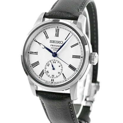 中古 セイコー SEIKO プレザージュ クラフツマンシップシリーズ 琺瑯ダイヤル スモセコ SART009 多針アナログ 腕時計 ブランド メンズ UW-SJ-PS-00009
