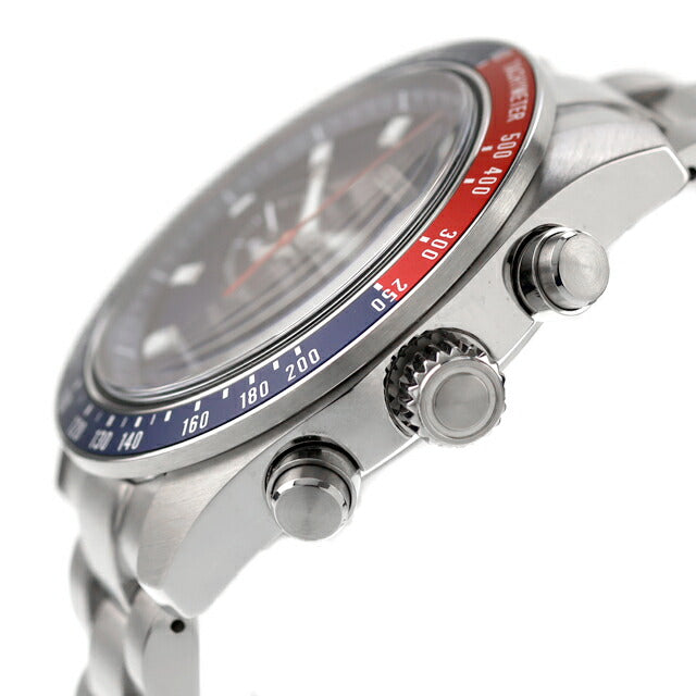 中古 セイコー SEIKO プロスペックス スピードタイマー ソーラークロノグラフ ペプシ 赤青 SBDL097 アナログ 腕時計 ブランド メンズ UW-SJ-PX-00005