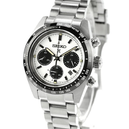 中古 セイコー SEIKO PROSPEX SPEEDTIMER プロスペックス スピードタイマー ソーラー クロノ パンダ SBDL085 多針アナログ 腕時計 ブランド UW-SJ-PX-00033
