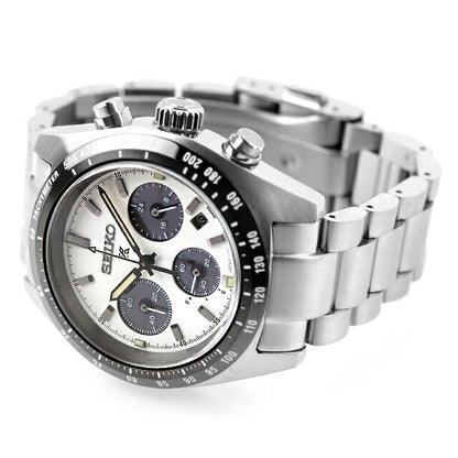 中古 セイコー SEIKO PROSPEX SPEEDTIMER プロスペックス スピードタイマー ソーラー クロノ パンダ SBDL085 多針アナログ 腕時計 ブランド UW-SJ-PX-00033