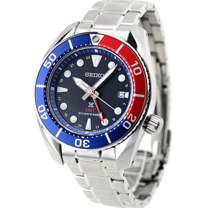 中古 セイコー SEIKO プロスペックス ダイバースキューバ ソーラーダイバーズ スモウ SUMO GMT SBPK005 アナログ 腕時計 ブランド メンズ UW-SJ-PX-00038