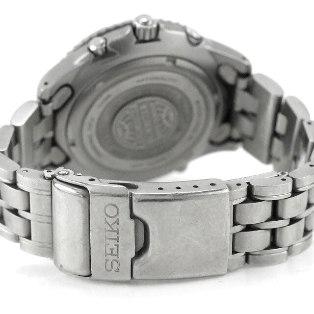 中古 訳あり稼働品 セイコー SEIKO ランドマスター サミッター ブライトチタン 7K32-0A10 気圧・高度計未チェック SBCN003 腕時計 メンズ UW-SJ-PX-00043