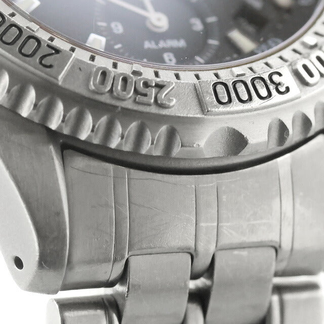 中古 訳あり稼働品 セイコー SEIKO ランドマスター サミッター ブライトチタン 7K32-0A10 気圧・高度計未チェック SBCN003 腕時計 メンズ UW-SJ-PX-00043