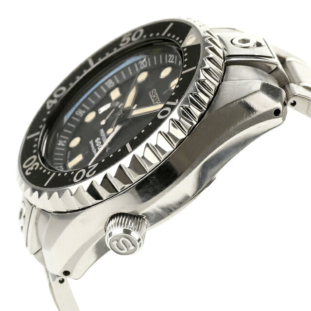 Used Manufacturer Overhauled Seiko SEIKO Prospex Spring Drive Marine Master 600m Diving Titanium SBDB001 Watch Men&