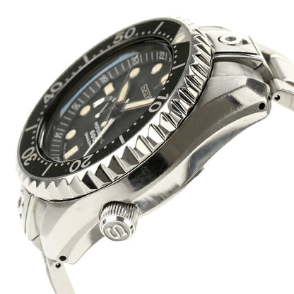 Used Manufacturer Overhauled Seiko SEIKO Prospex Spring Drive Marine Master 600m Diving Titanium SBDB001 Watch Men&