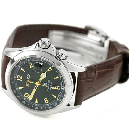 中古 美品 セイコー SEIKO プロスペックス 流通限定モデル アルピニスト グリーン 簡易方位計 自動巻き SBDC091 腕時計 ブランド メンズ UW-SJ-PX-00050