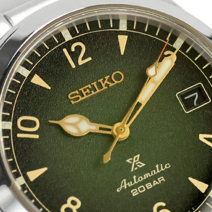 中古 美品 セイコー SEIKO プロスペックス ベイビーアルピニスト グリーン 廃盤レアモデル SBDC115 アナログ 腕時計 ブランド メンズ UW-SJ-PX-00051
