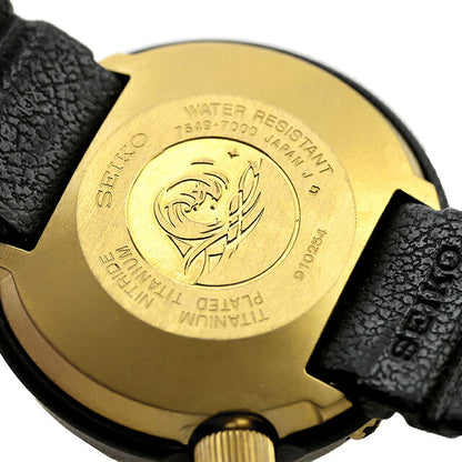 中古 メーカー修理済 セイコー SEIKO プロフェッショナルダイバー SPYF018 ゴールデンツナ クオーツ ダイバー600m 7549-7000 腕時計 メンズ UW-SJ-PX-00052