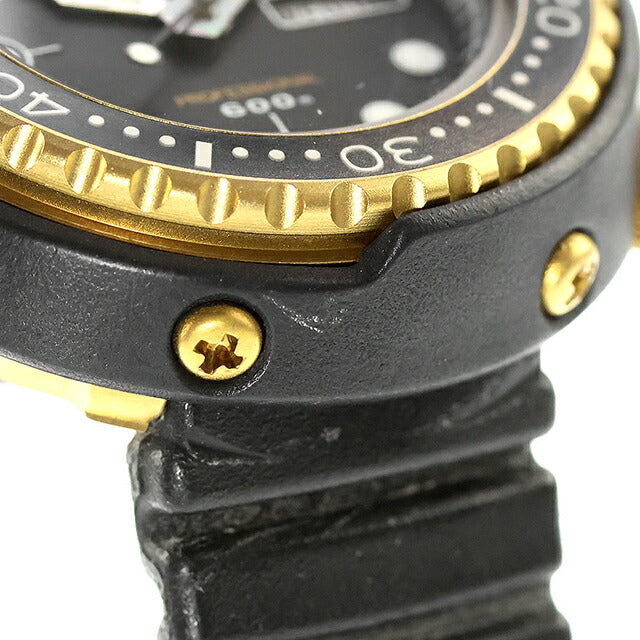 中古 メーカー修理済 セイコー SEIKO プロフェッショナルダイバー SPYF018 ゴールデンツナ クオーツ ダイバー600m 7549-7000 腕時計 メンズ UW-SJ-PX-00052