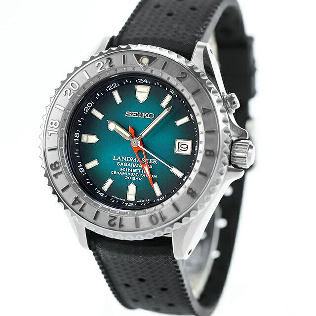 中古 メーカーOH済 セイコー SEIKO ランドマスター サガルマータ キネティック チタン 5M45-6A80 SBCW021 アナログ 腕時計 ブランド メンズ UW-SJ-PX-00054