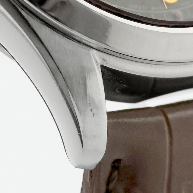 中古 セイコー SEIKO アルピニスト 6R15 簡易方位計 グリーン ベルト新品交換済 SARB017 アナログ 腕時計 ブランド メンズ UW-SJ-PX-00059