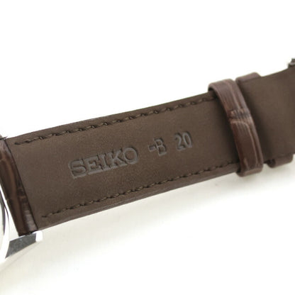 中古 セイコー SEIKO アルピニスト 6R15 簡易方位計 グリーン ベルト新品交換済 SARB017 アナログ 腕時計 ブランド メンズ UW-SJ-PX-00059